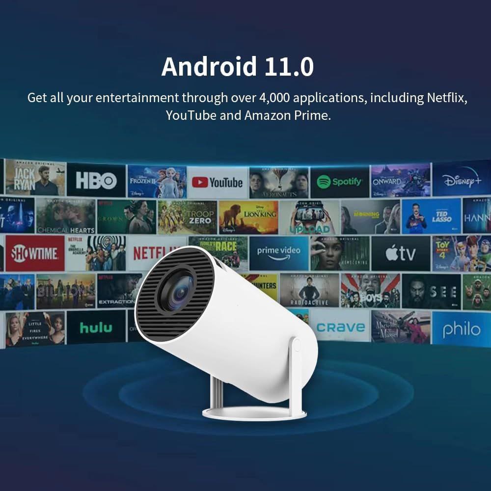 Andriod 5G Wifi Projector Home 4K