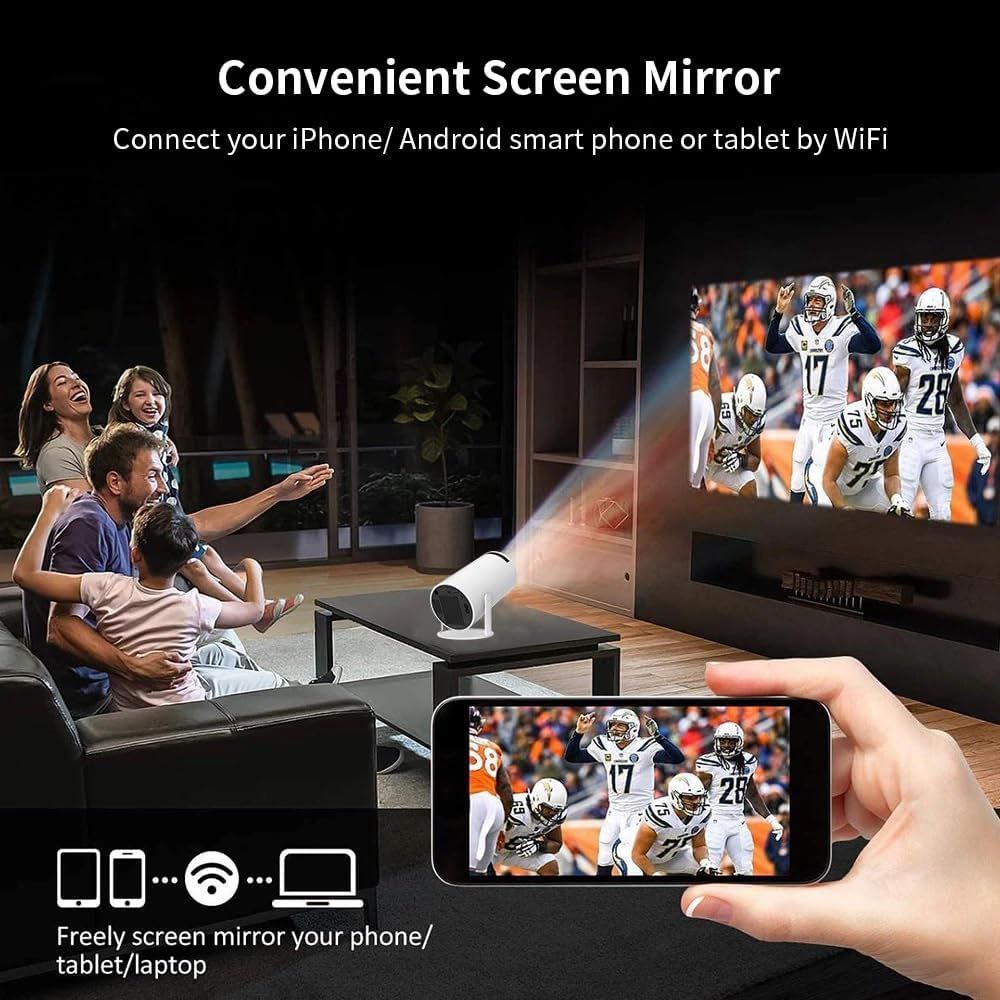 Andriod 5G Wifi Projector Home 4K