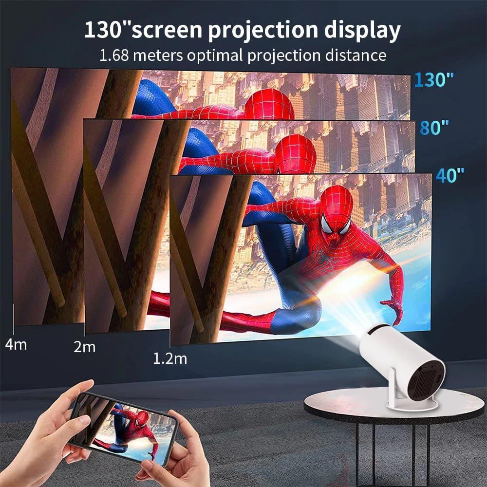 Andriod 5G Wifi Projector Home 4K